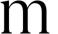 m